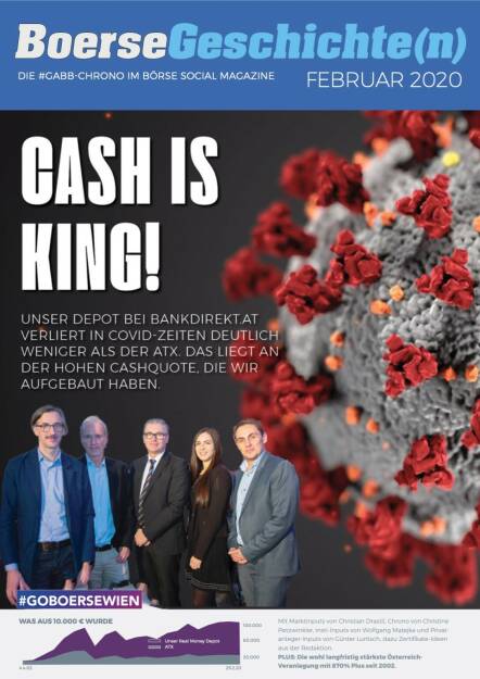 Börsegeschichte(n) Februar 2020 - Cash Is King! bankdirekt.at (02.06.2020) 