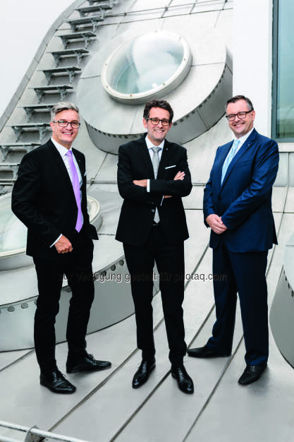 BTV Vorstand: Michael Perger, Gerhard Burtscher, Mario Pabst (Bild: Thomas Schrott), © Aussender (03.06.2020) 