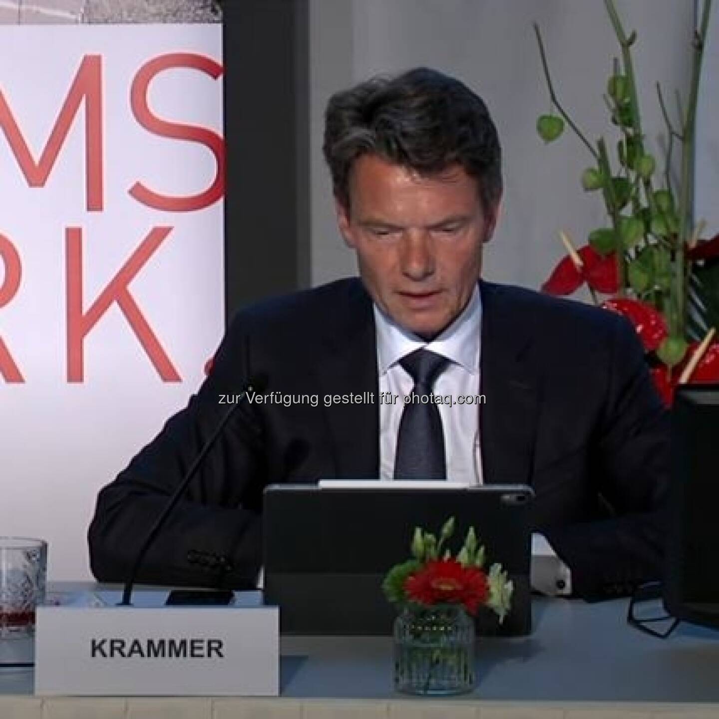 Peter Krammer, Vostand Süd + Ost, Strabag-HV am 19.6.20