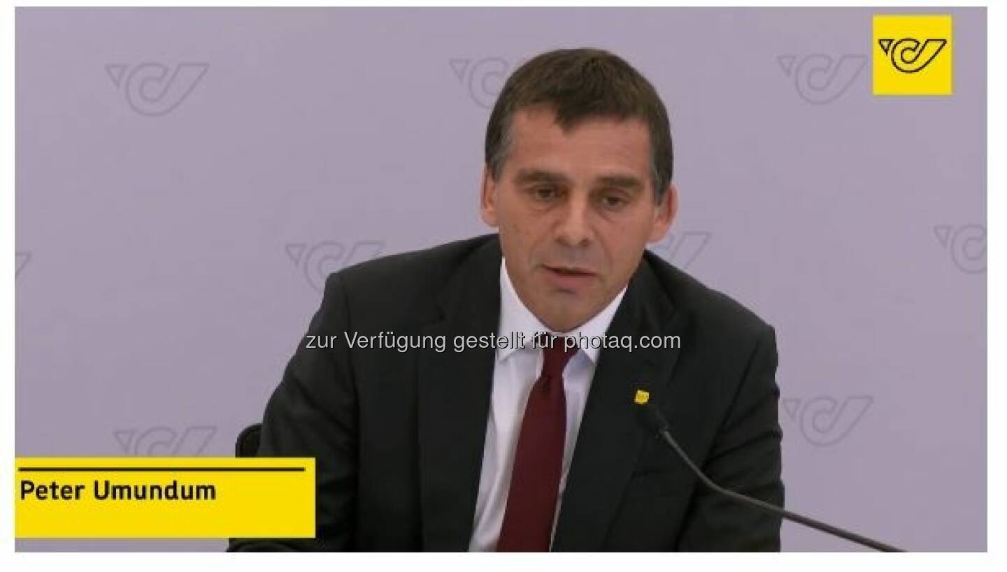 Peter Umundum, Vorstand Paket und Logistik, Post-HV 17.6.20