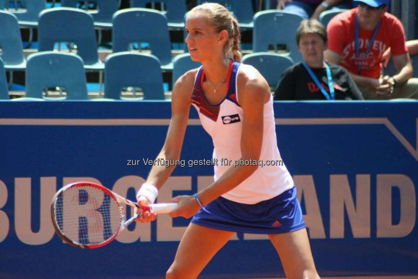 Arantxa Rus beim Nürnberger Gastein Ladies, Tennis - mehr unter https://www.facebook.com/GasteinLadies