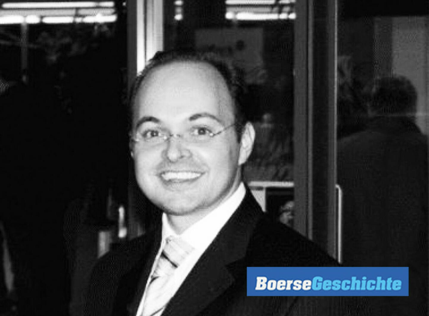 #boersegeschichte: CFO Werner Lanthaler im November 2007 beim Intercell Open Doors Shareholder Day , 250 Aktionäre bzw. Interessierte kamen