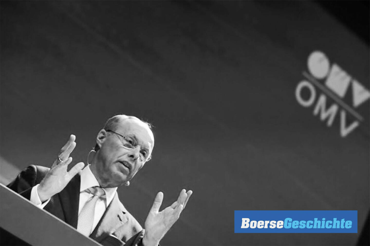 #boersegeschichte: Wolfgang Ruttenstorfer im März 2011 knapp vor der Übergabe des CEO-Postens in der OMV an Gerhard Roiss. Als Ruttenstorfers grösster Verdienst gilt die Petrom-Übernahme im Jahr 2004, durch die die OMV zum grössten Öl- und Gaskonzern Mitteleuropas geworden ist.