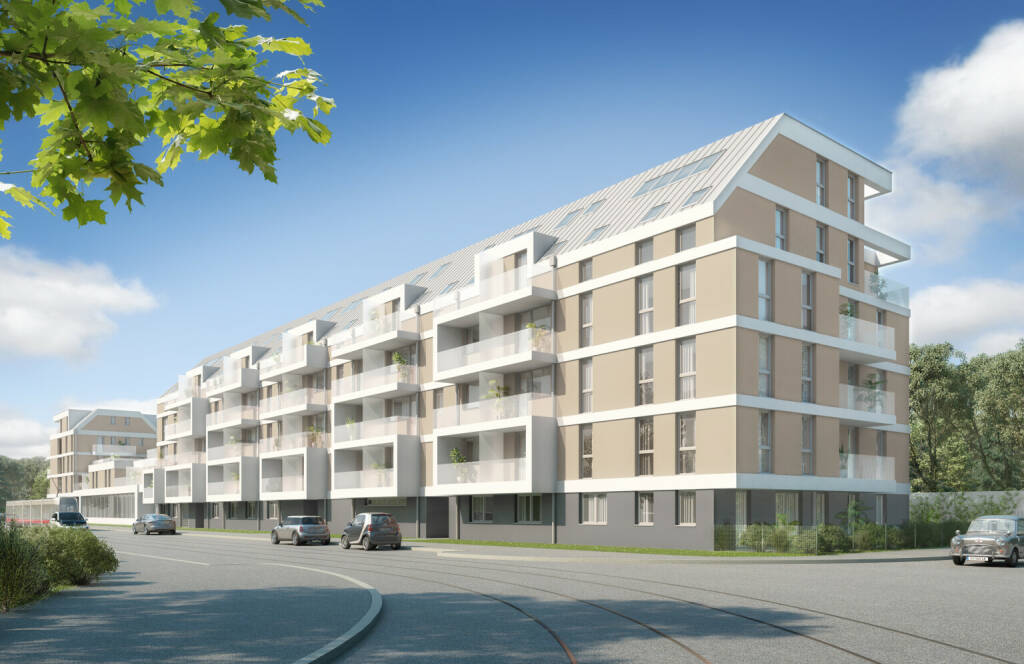 Raiffeisen Vorsorge Wohnung GmbH: Im 13. Wiener Bezirk gibt es ein neues Haus, die neuen (Vorsorge-)Wohnungen in der Preyergasse 1–7 stehen zur Verfügung; Fotocredit: WGA ZT GmbH (31.07.2020) 