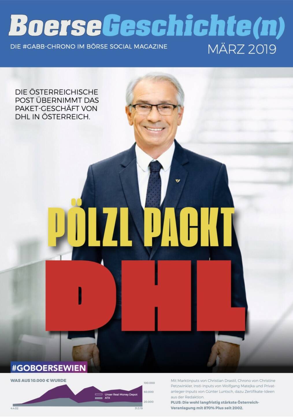 Börsegeschichte(n) März 2019 - Pölzl packt DHL