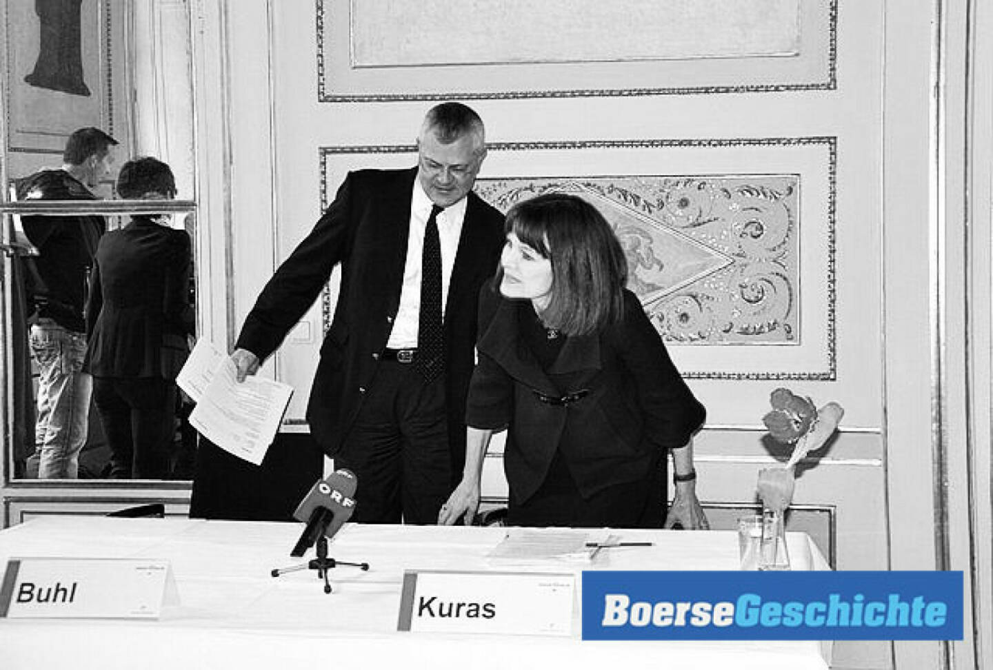 #boersegeschichte: Birgit Kuras, Michael Buhl: Am 27.3.2012 nimmt ein neues Vorstandsteam der Wiener Börse Platz.