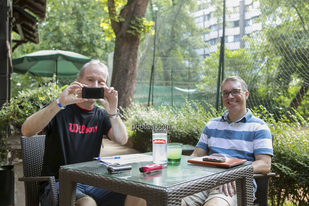 Christian Drastil, Alfred Reisenberger, © finanzmarktfoto.at/Martina Draper (25.07.2013) 