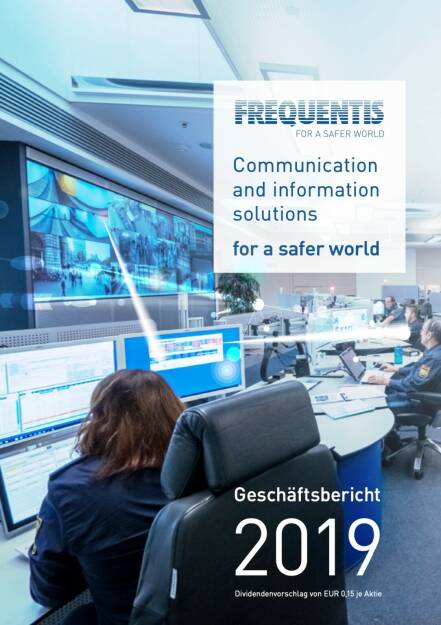 Frequentis Geschäftsbericht 2019 - Alle Details und zum Report unter - https://boerse-social.com/companyreports/2020/214369/frequentis_geschaftsbericht_2019 (26.08.2020) 