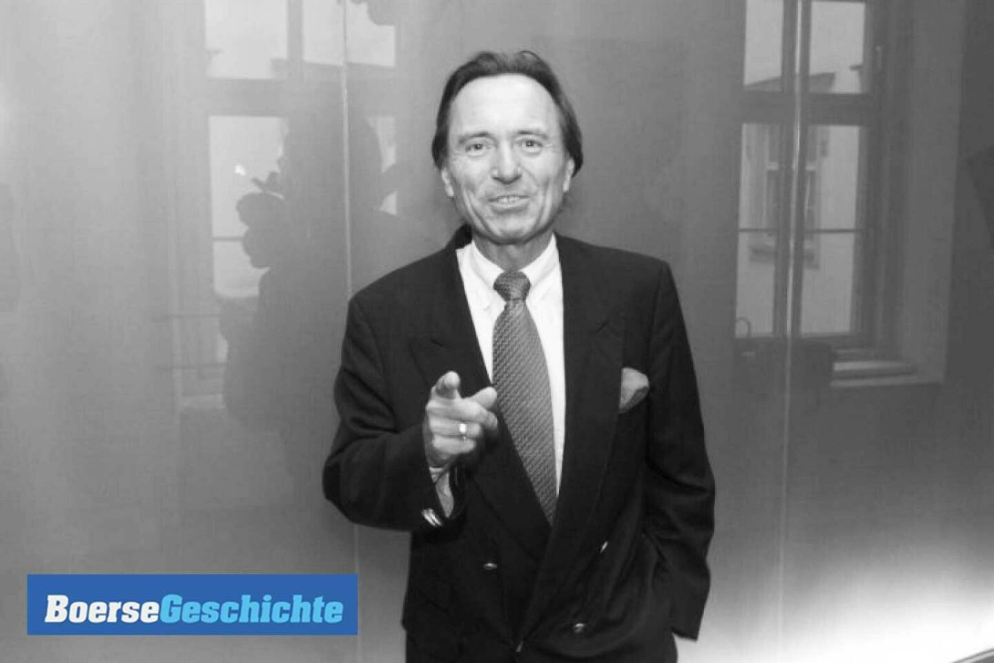 #boersegeschichte: Johann Schmit, Ex-Sprecher der Wiener Börse