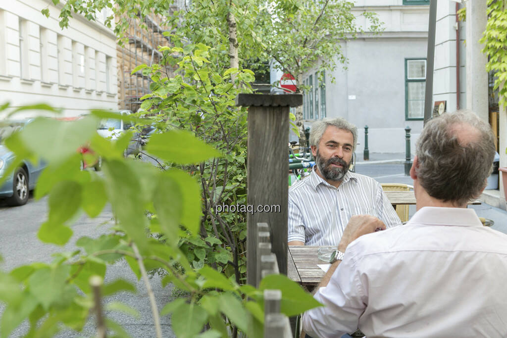 Thomas Irmler, Christian Drastil, © finanzmarktfoto.at/Martina Draper (25.07.2013) 