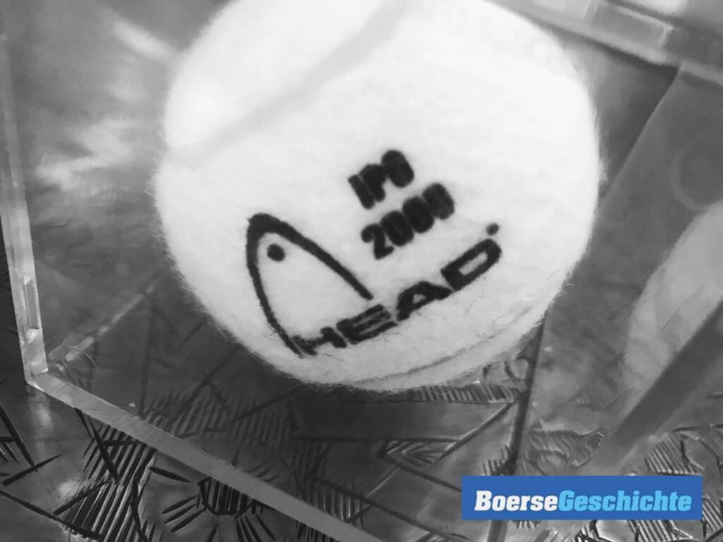 #boersegeschichte 2000: Der Tennisball zum IPO von Head (19.10.2020) 