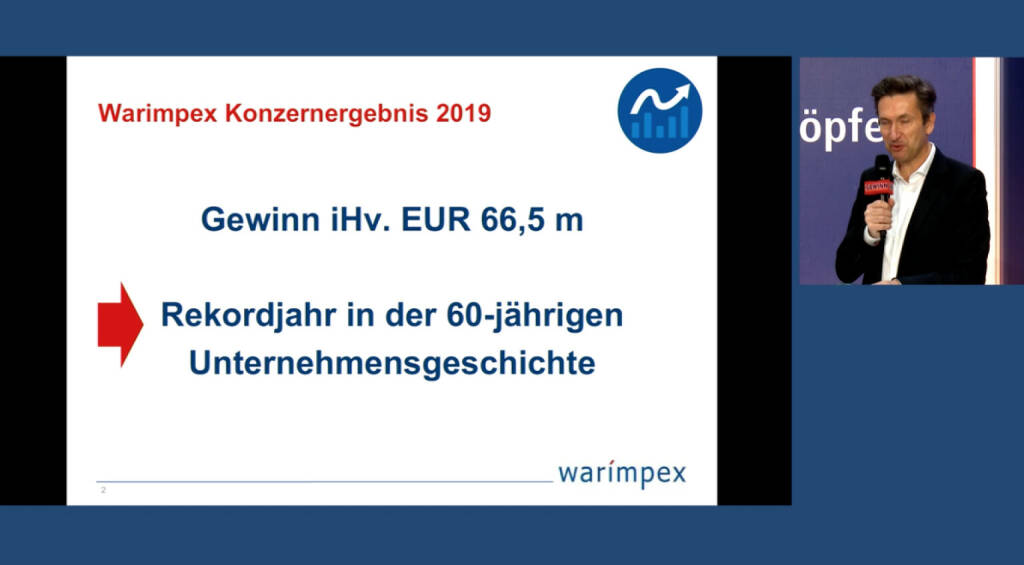 Digitale Gewinn-Messe 2020: Warimpex-Vorstand Florian Petrowsky (23.10.2020) 