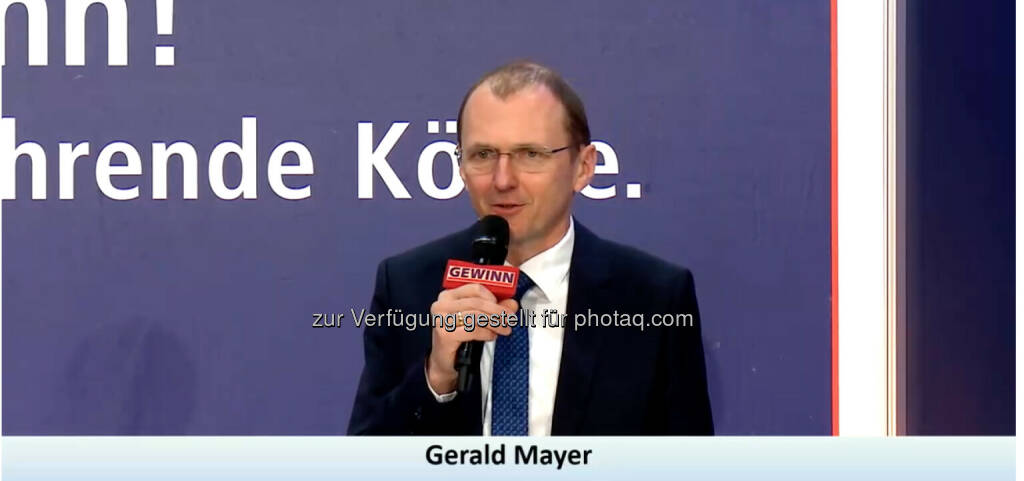 Gewinn-Messe 2020 digital: Gerlad Mayer, Amag (23.10.2020) 