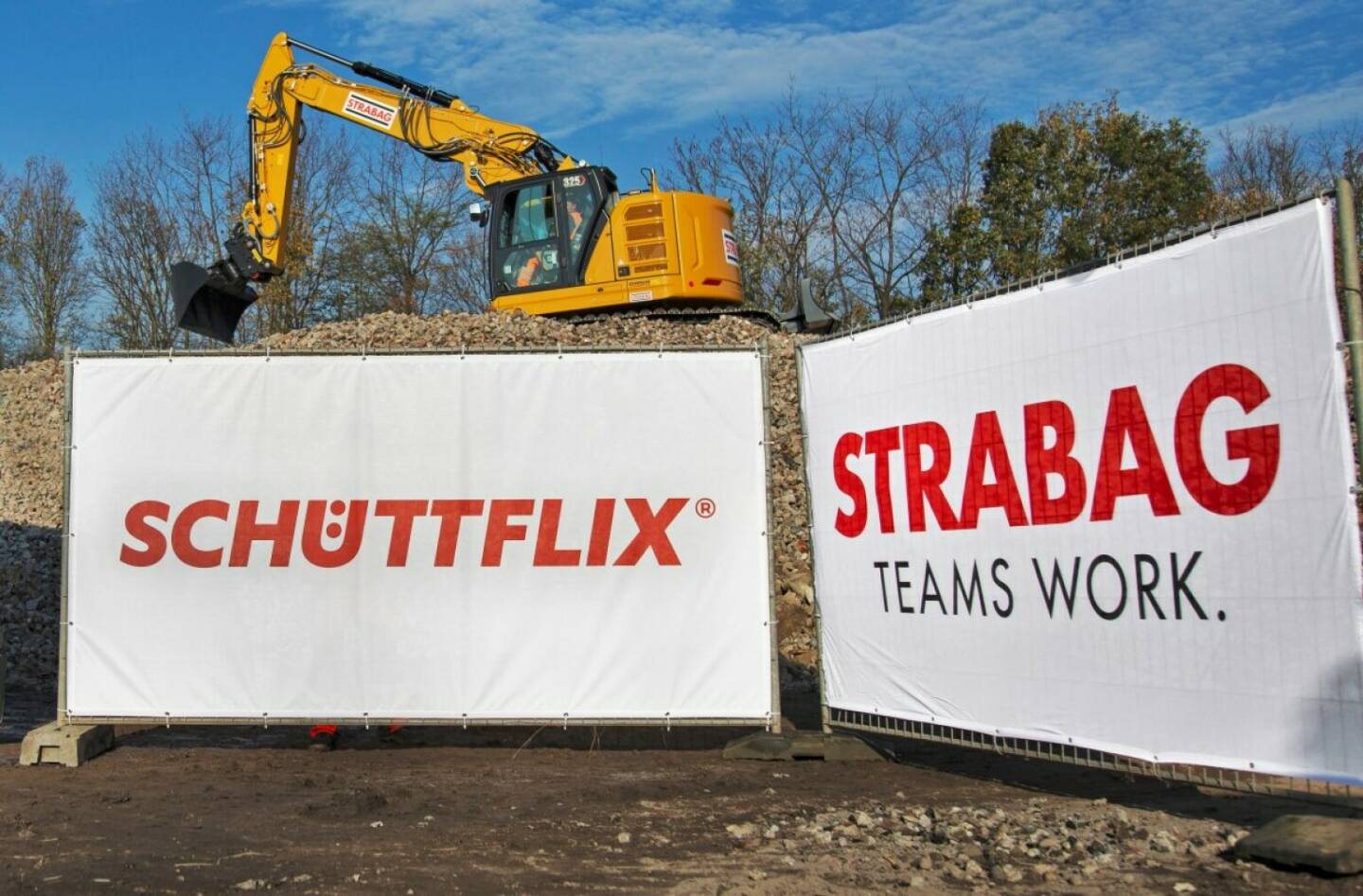 Strabag setzt auf Startup Schüttflix, Bildquelle: Schüttflix