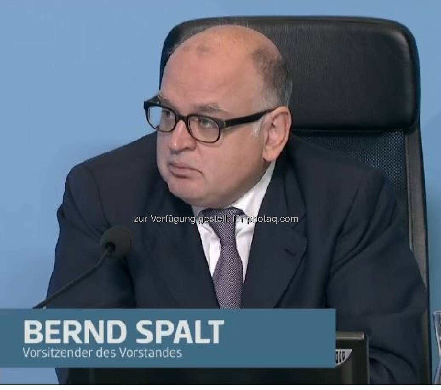 Bernhard bzw. Bernd (beides ist richtig) Spalt, Vorstandsvorsitzender, ERSTE-HV 10.11.2020