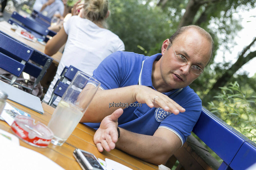 Werner Lanthaler (CEO Evotec), © finanzmarktfoto.at/Martina Draper (29.07.2013) 