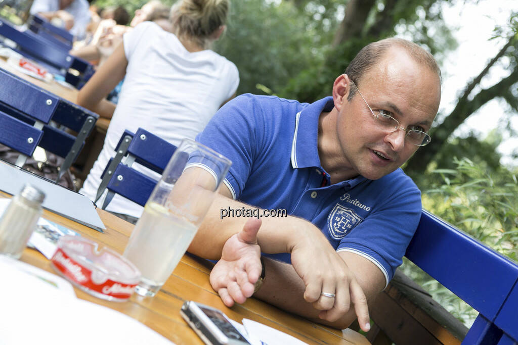 Werner Lanthaler (CEO Evotec), © finanzmarktfoto.at/Martina Draper (29.07.2013) 