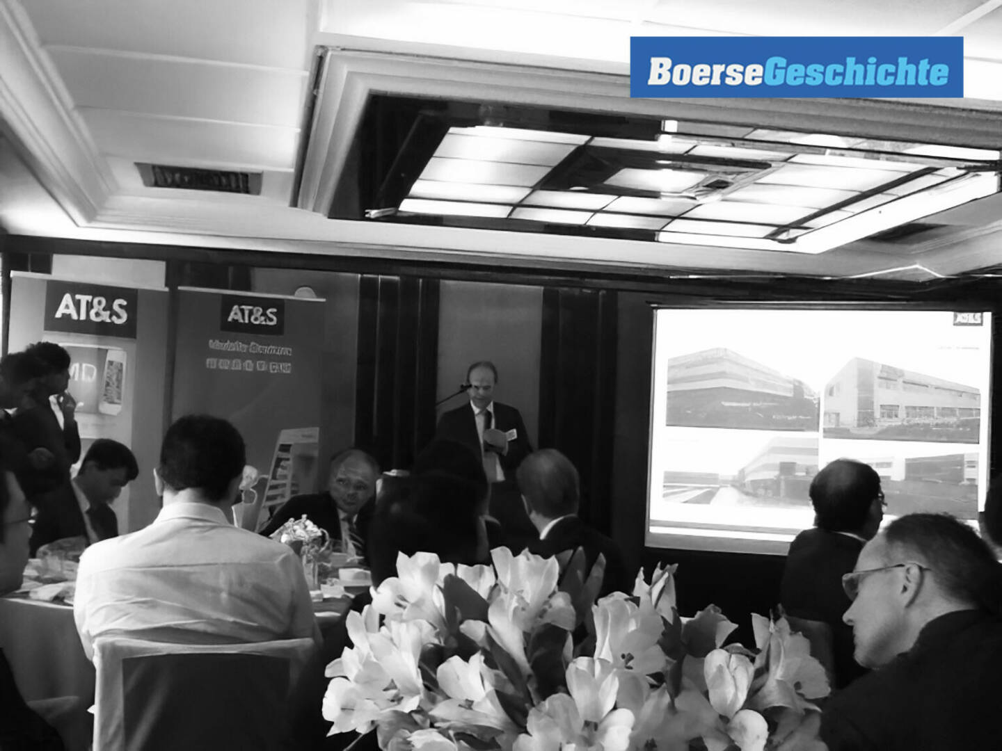 #boersegeschichte 2012: AT&S-Chef Andreas Gerstenmayer mit der Wiener Börse bei chinesischen Investoren