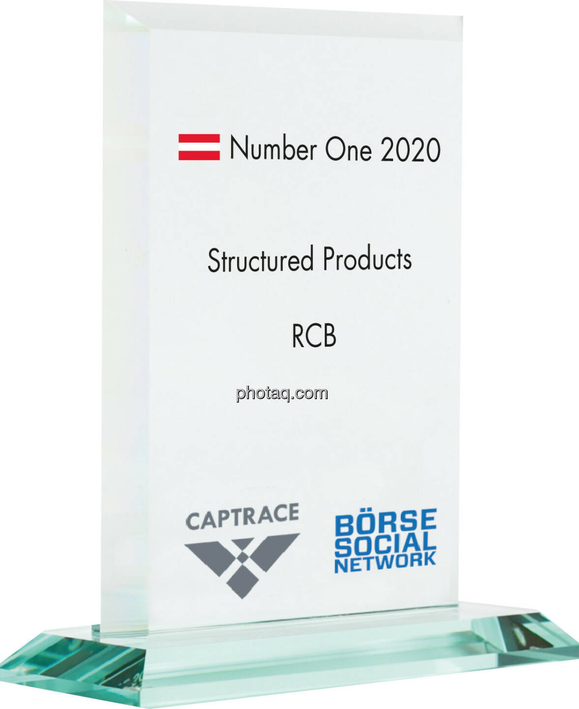 Number One Awards 2020 - Structured Products RCB