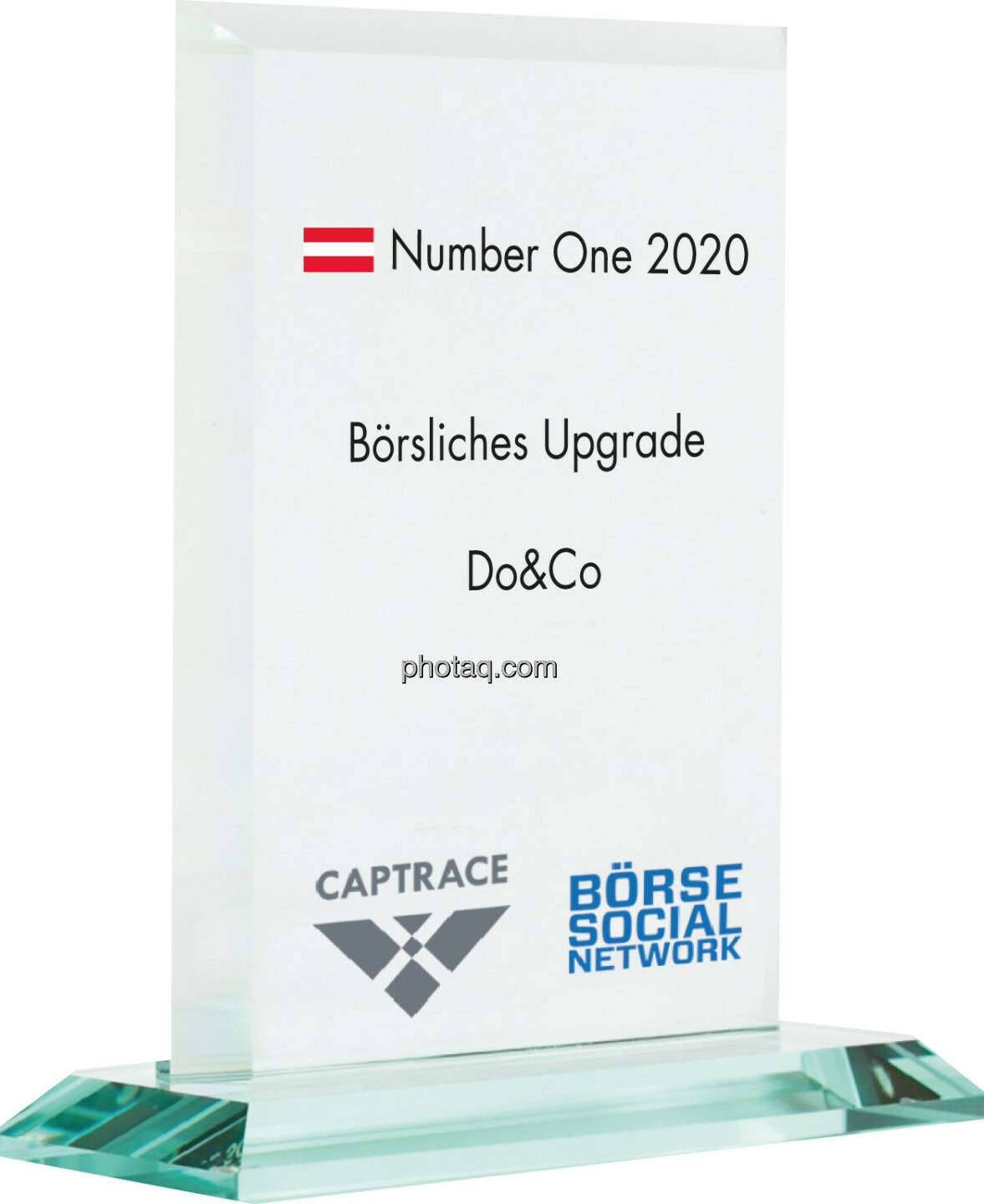 Number One Awards 2020 - Börsliches Upgrade Do&Co