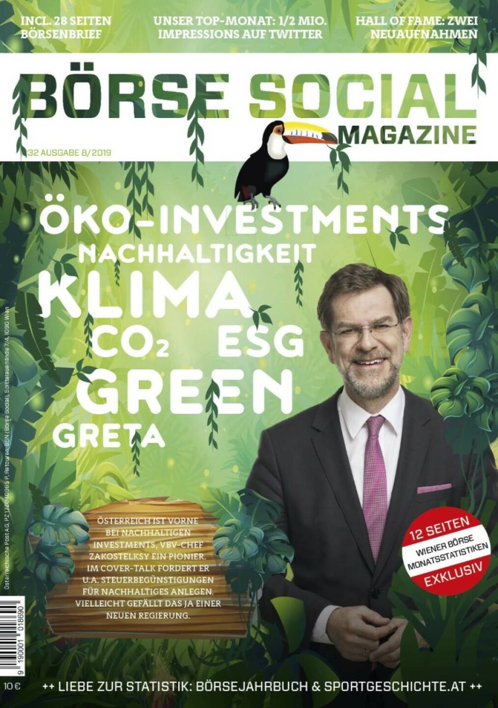 Magazine #32 - August 2019: Eine Ausgabe zu Green-Investments und den begleitenden neuen Vokabeln dazu