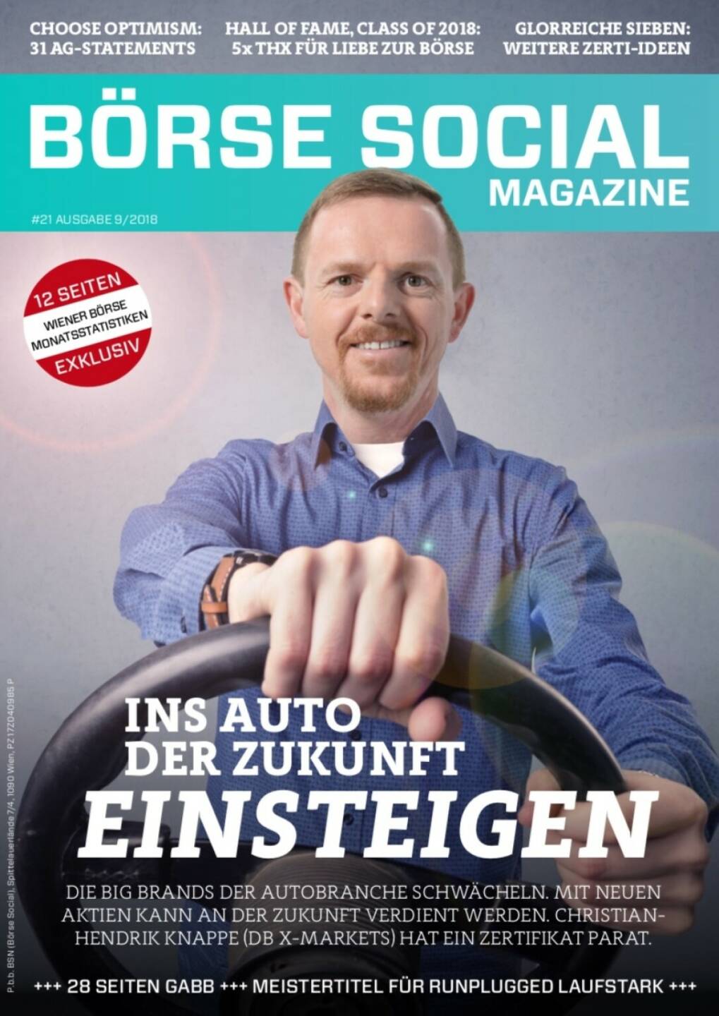 Magazine #21 - September 2018: Megatrends in Zertifikate-Form gegosssen, das wurde selbst zum Trend. Hier ein Beispiel mit der DB X-Markets und Christian-Hendrik Knappe