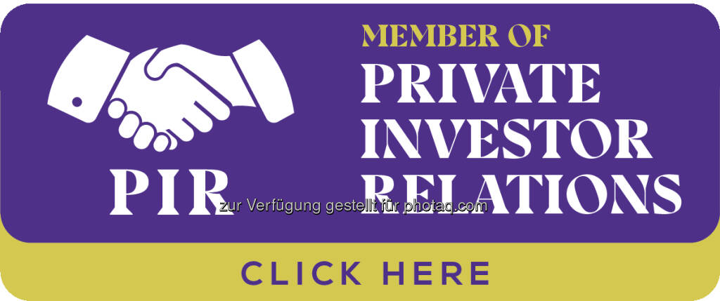 Member of Private Investor Relations (26.03.2021) 