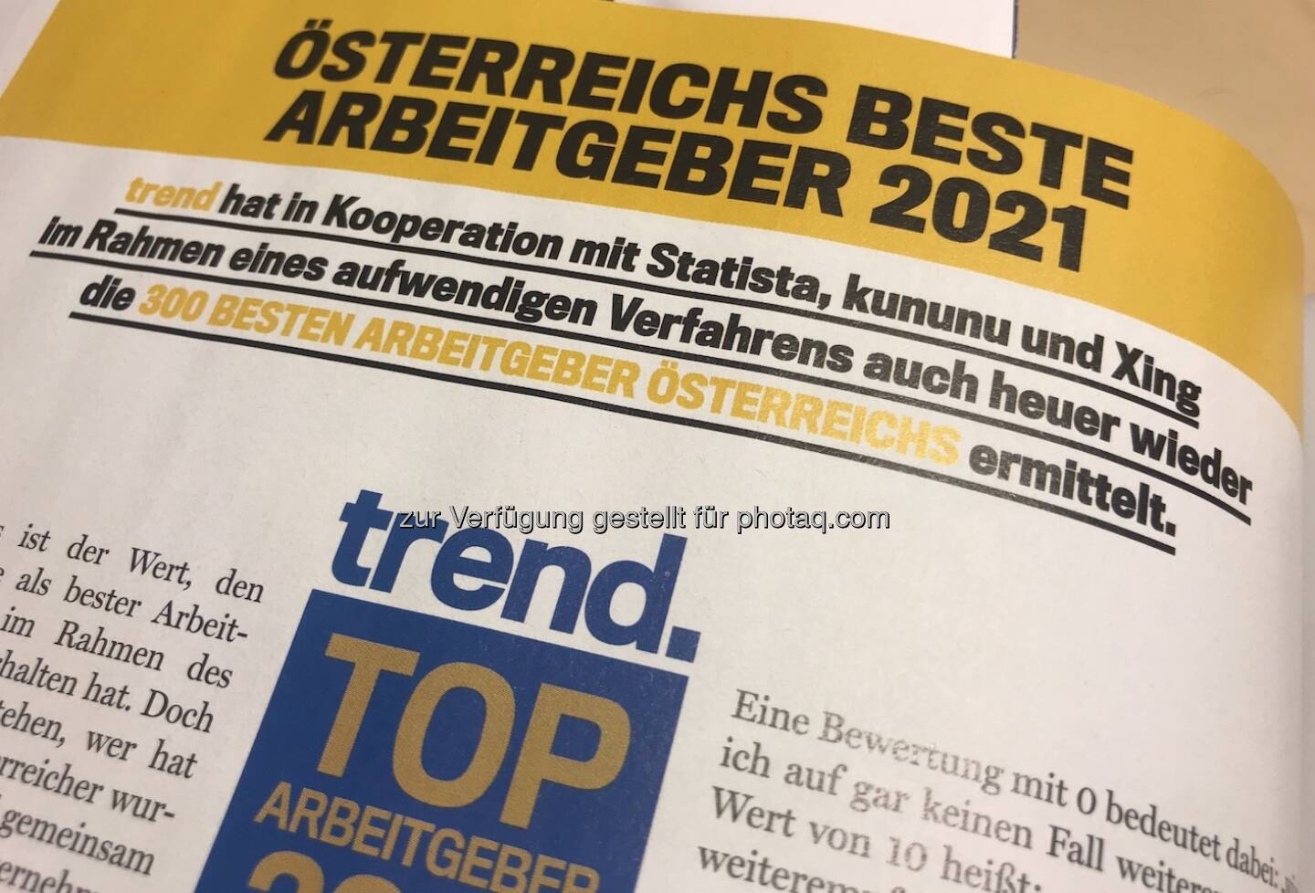 Österreichs beste Arbeitgeber by trend