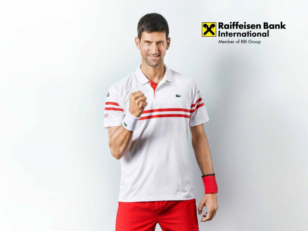 Novak Djokovic und Raiffeisen Bank International unterzeichnen Partnerschaft, Novak Djokovic, ©Joachim Haslinger, © Aussendung (19.04.2021) 
