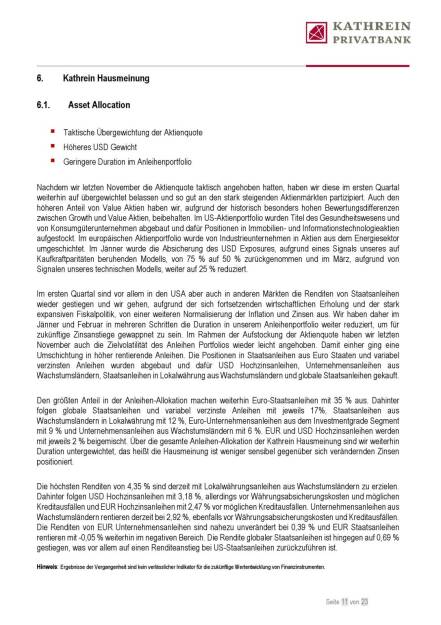 Kathrein - Asset Allocation (20.04.2021) 