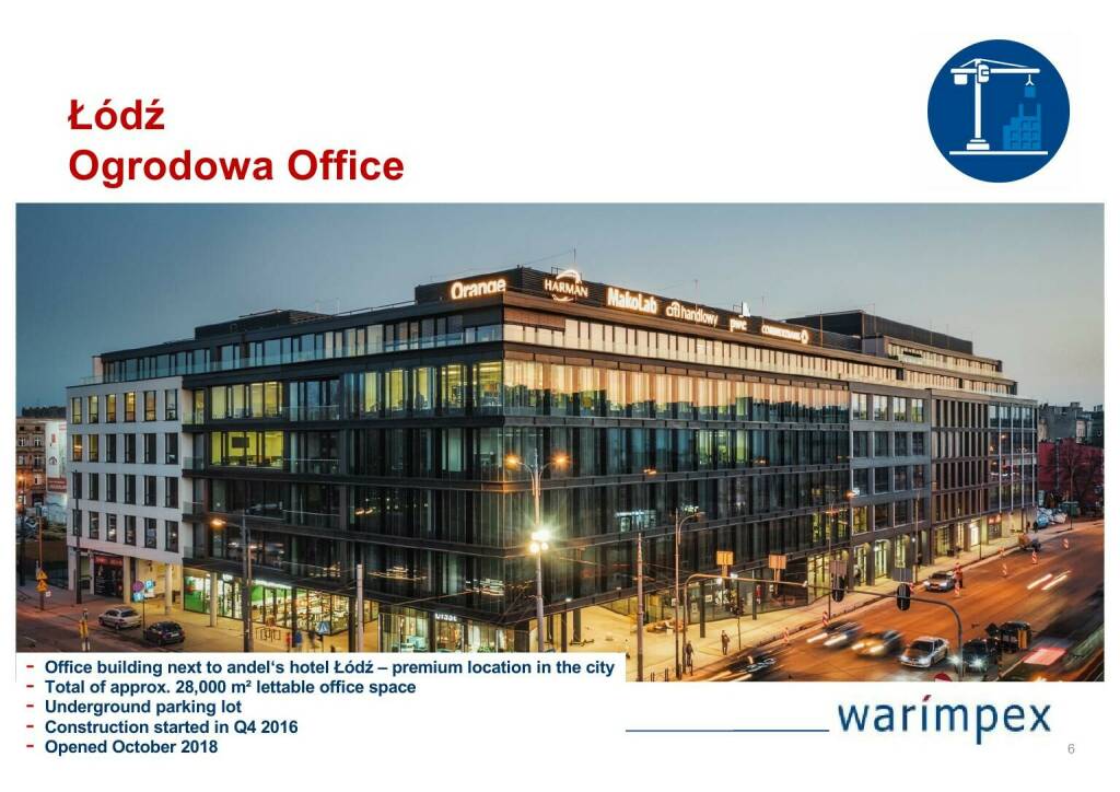 Warimpex - Lodz Ogrodowa Office (04.05.2021) 