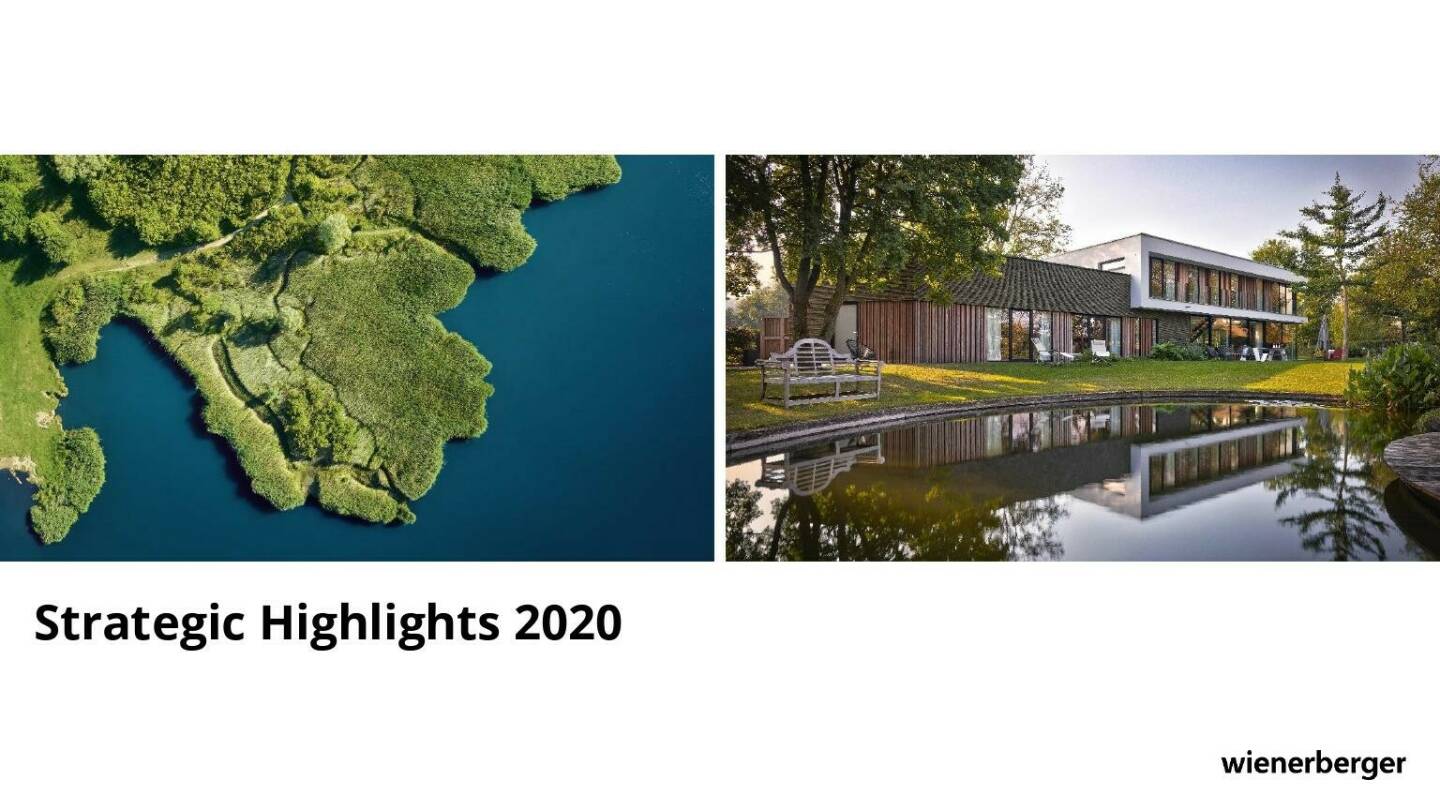 Wienerberger - Strategic Highlights 2020