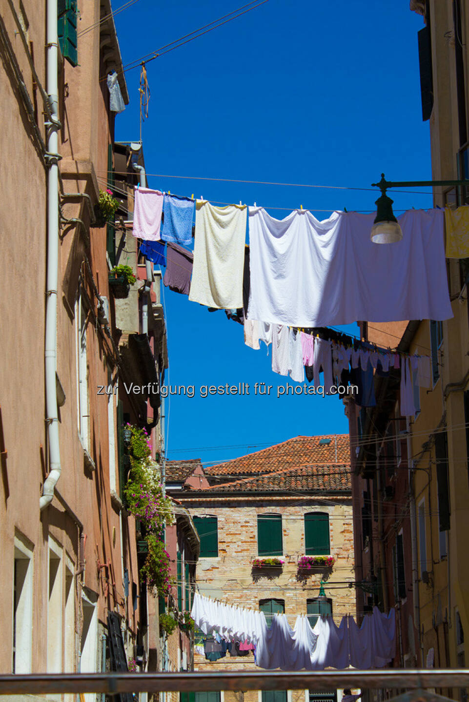 Venedig, Wäscheleine