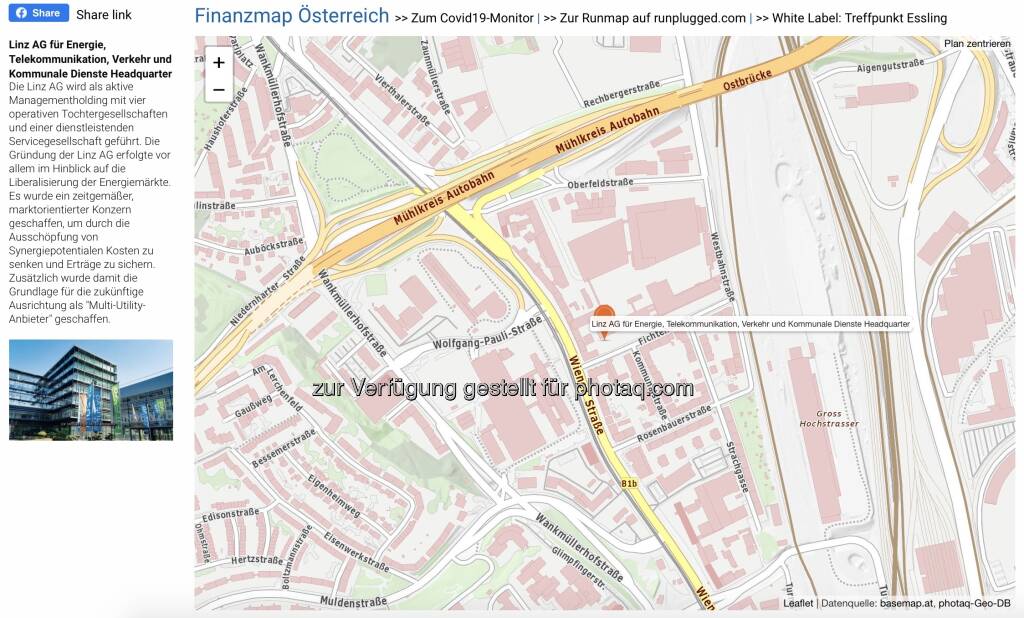 Linz AG auf http://www.boerse-social.com/finanzmap (14.05.2021) 