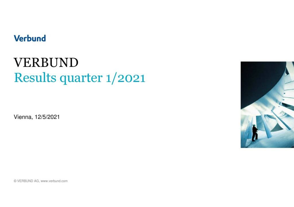 Verbund - Results quarter 1/2021 (17.05.2021) 