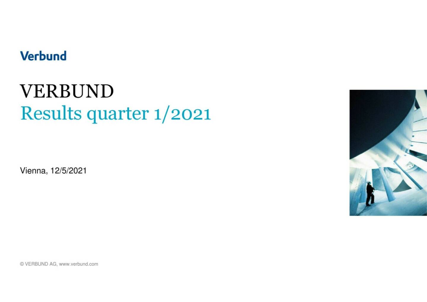 Verbund - Results quarter 1/2021