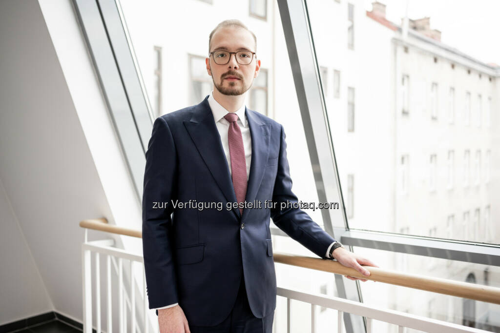 Brandl Talos berät Riddle&Code bei Registerverfahren vor der FMA. Das Fintech verfolgt das Ziel, das Tokenisieren von industriellen Dienstleistungen voranzutreiben. Im Bild: Raphael Toman, Credit: Brandl Talos (26.05.2021) 