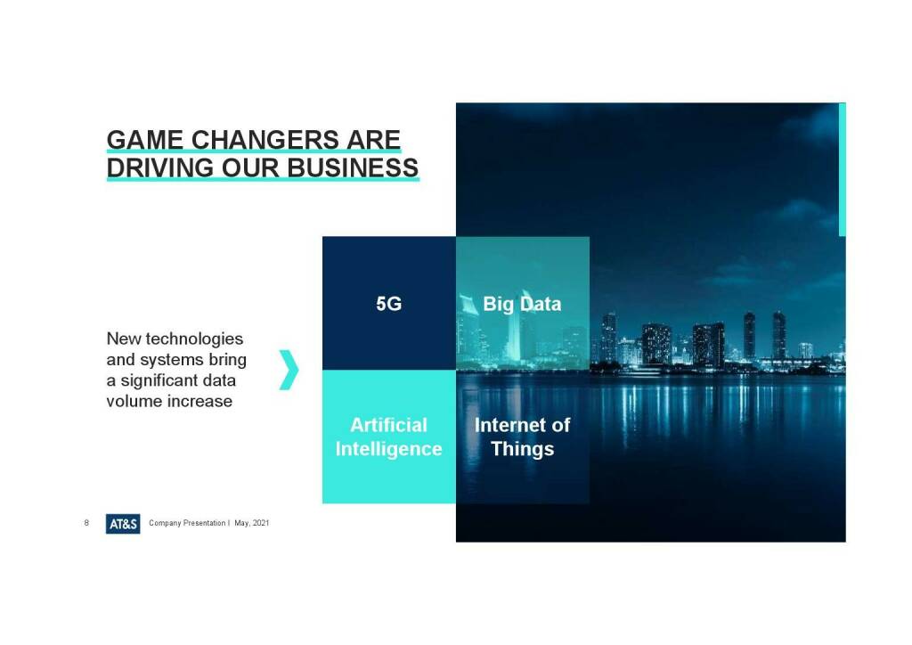 AT&S - Game changers are driving our business  (27.05.2021) 
