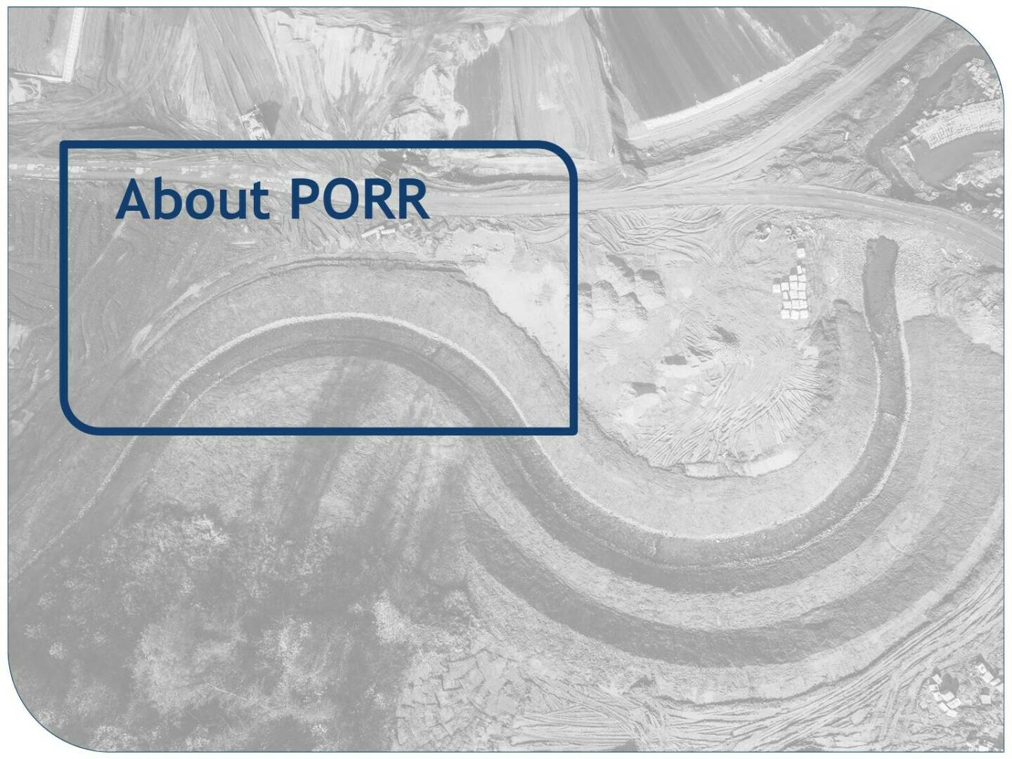 Porr - About Porr