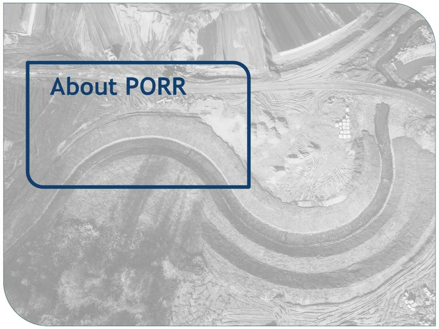 Porr - About Porr