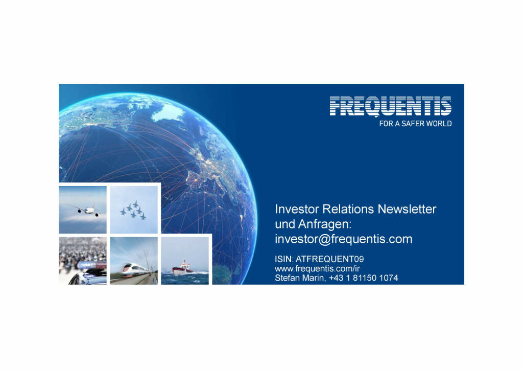 Frequentis - Investor Relations Newsletter (02.06.2021) 