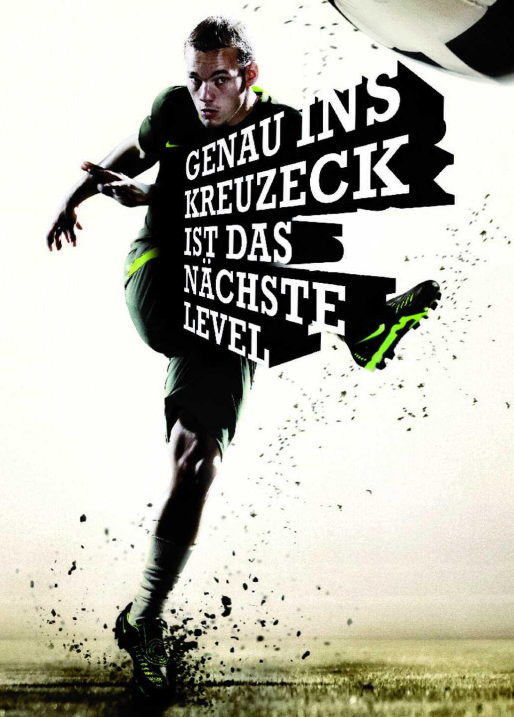 Nike, Wesley Sneijder - Sport Woche Anzeigen Euro 2008