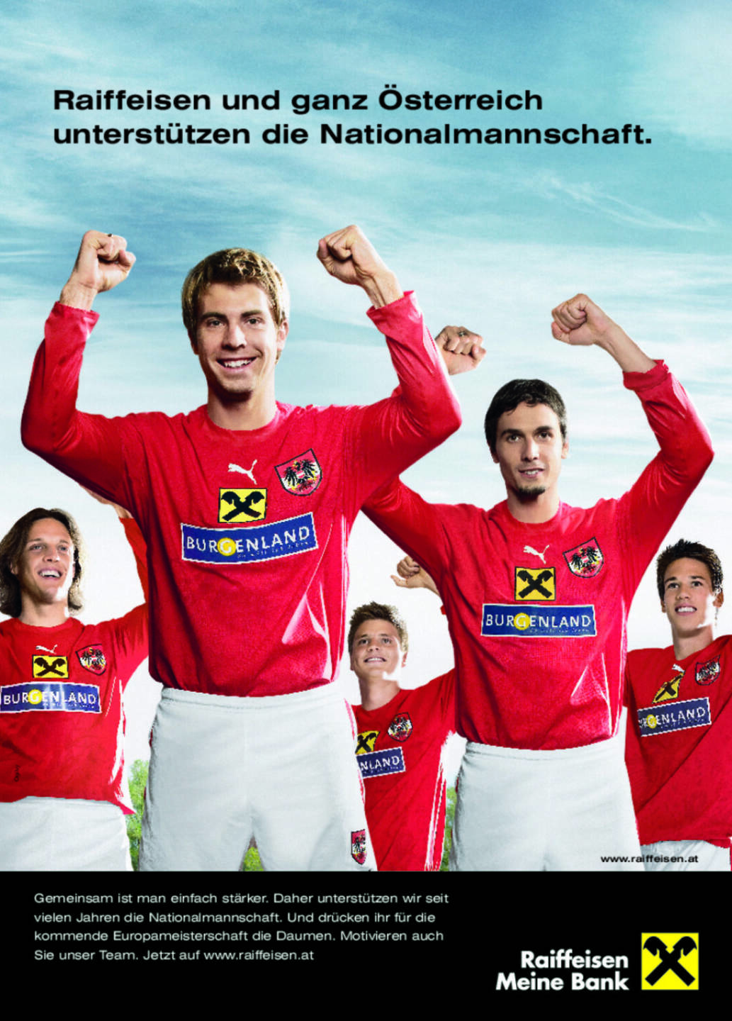 Raiffeisen - Sport Woche Anzeigen Euro 2008