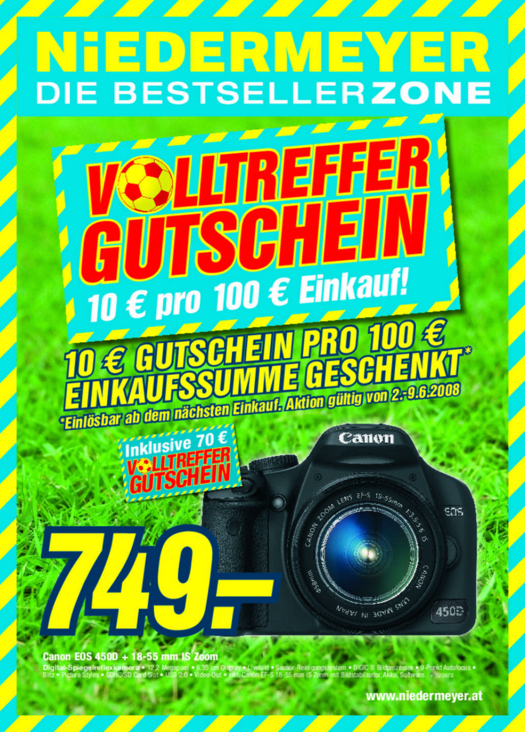 Niedermeyer - Sport Woche Anzeigen Euro 2008