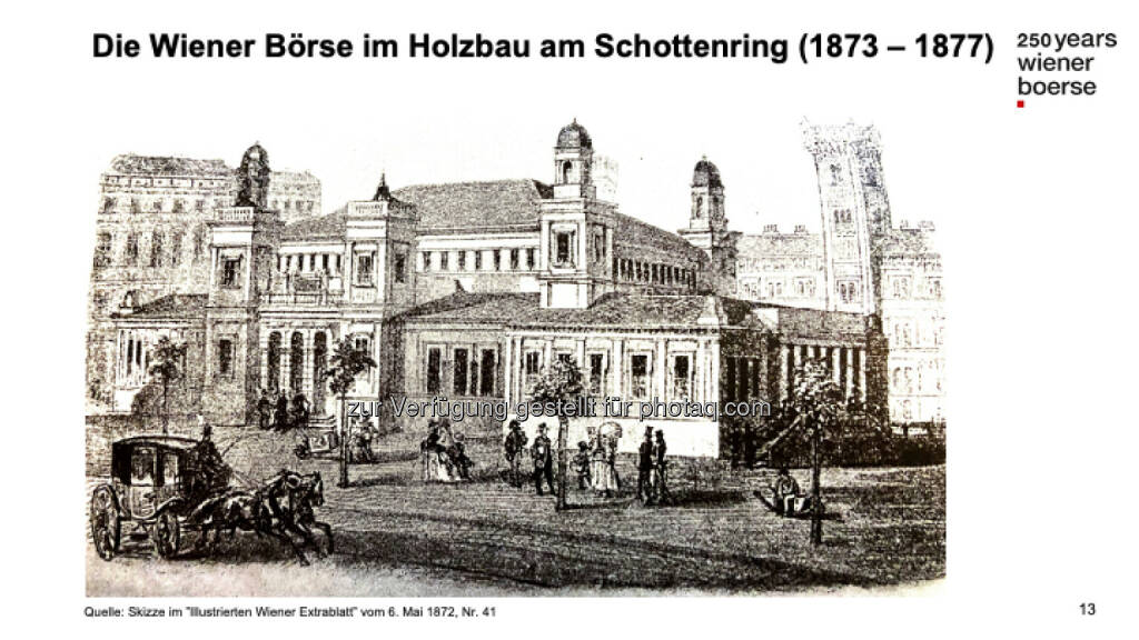 Die Wiener Börse im Holzbau am Schottenring (1873-1877) (13.06.2021) 