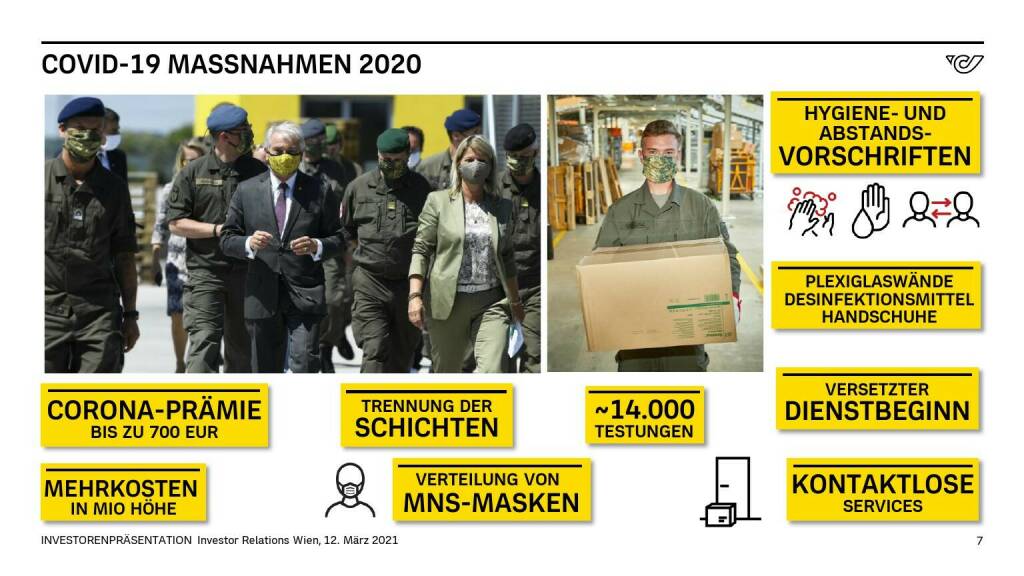Österreichische Post - COVID-19 MASSNAHMEN 2020 (14.06.2021) 