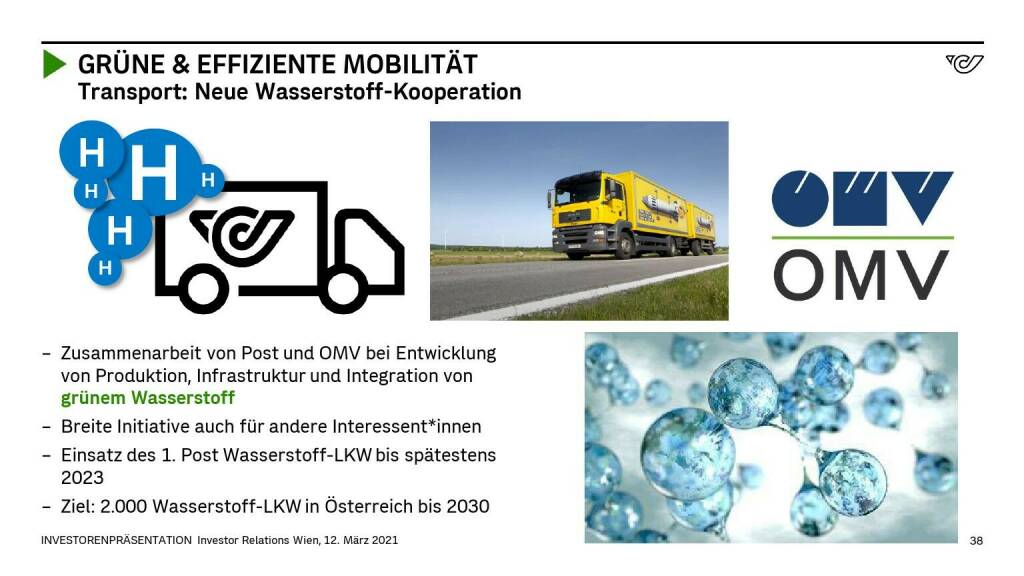 Österreichische Post - GRÜNE & EFFIZIENTE MOBILITÄT (14.06.2021) 