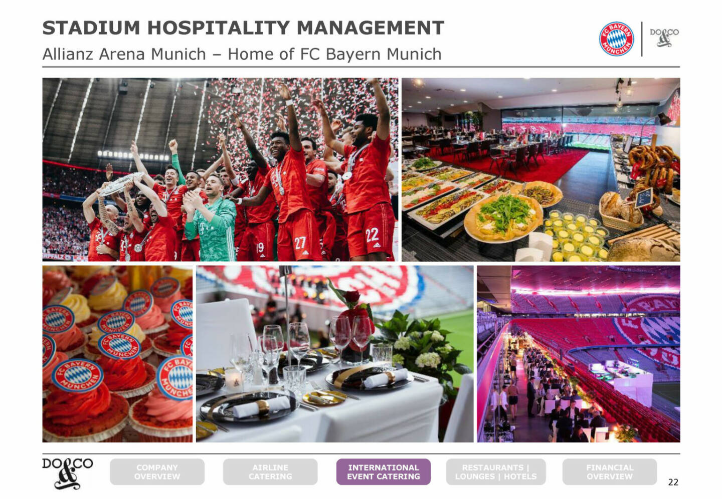 Do&Co - STADIUM HOSPITALITY MANAGEMENT