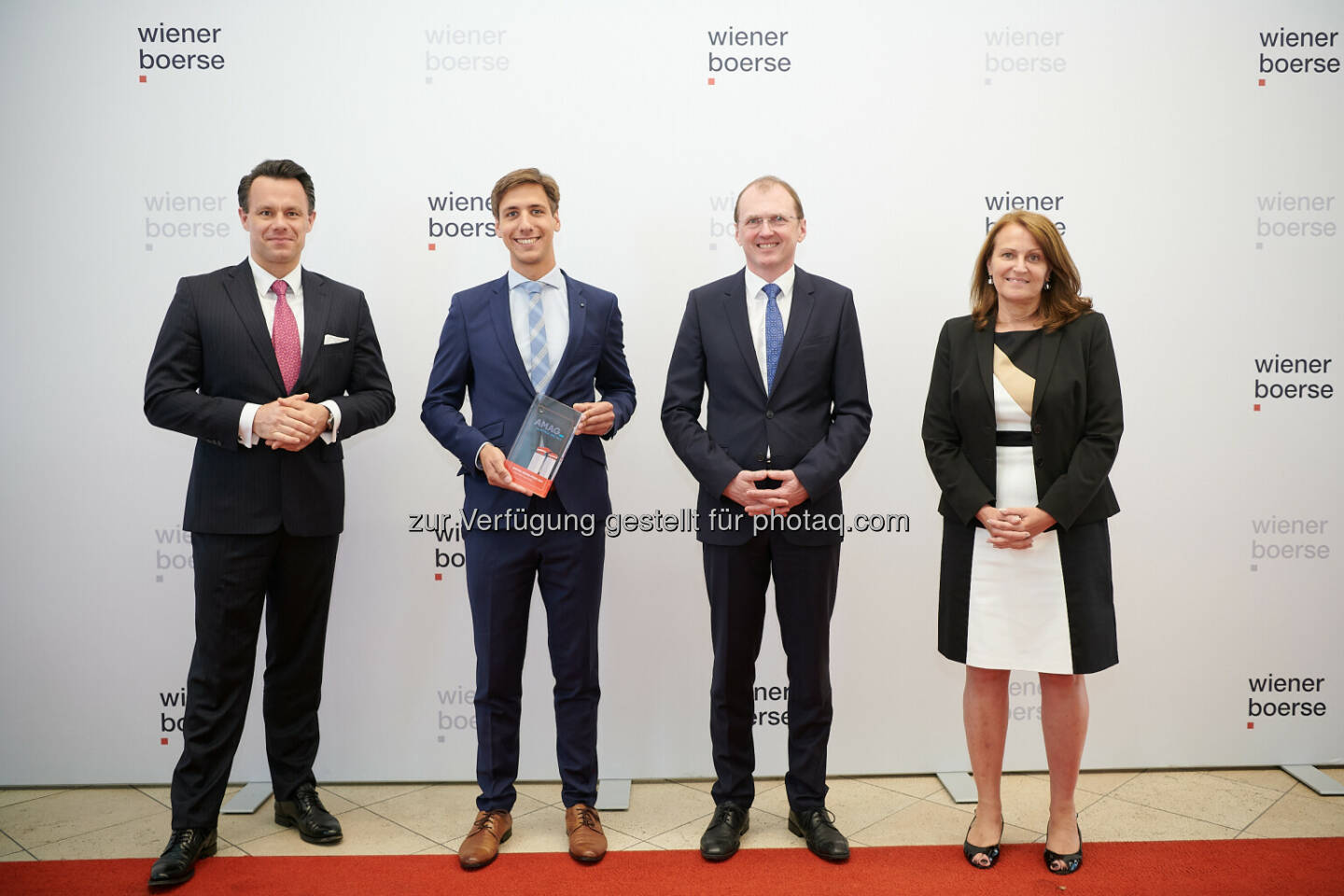 Boschan, Christoph M. Gabriel & CEO Gerald Mayer (AMAG), Herrmann - Wiener Börse Preis 2021