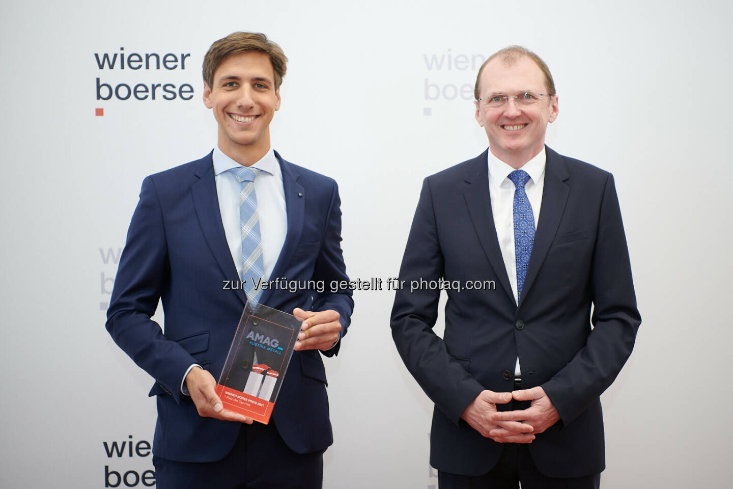 AMAG IRO Christoph M. Gabriel & CEO Gerald Mayer - Wiener Börse Preis 2021